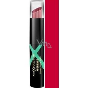 Max Factor Xperience Sheer Gloss Balm balzám na rty 04 Red Garnet 3,6 g