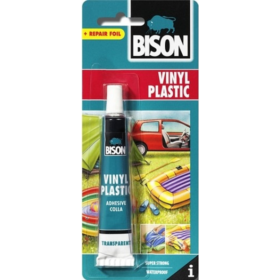 Bison Vinyl Plastic lepidlo na měkčené plasty se záplatou voděodolné 25 ml
