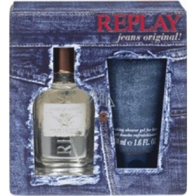 Replay Jeans Spirit! Man toaletní voda 30 ml + sprchový gel 50 ml, dárková sada