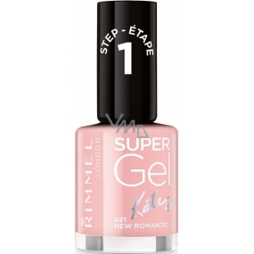 Rimmel London Super Gel by Kate lak na nehty 021 New Romantic 12 ml