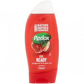 Radox Feel Ready Pomegranate & Red Apple Scent sprchový gel 250 ml