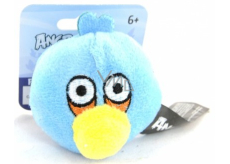 Angry Birds plyšová násadka na tužku/prstová hračka Modrá 5 cm 1 kus