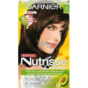 Garnier Nutrísse Créme barva na vlasy 43 Kapučíno