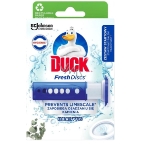 Duck Fresh Discs Active Eucalyptus WC gel pro hygienickou čistotu a svěžest Vaší toalety 36 ml
