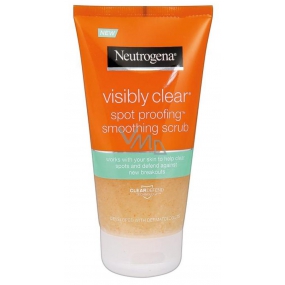 Neutrogena Visibly Clear Spot Proofing vyhlazující pleťový peeling 150 ml