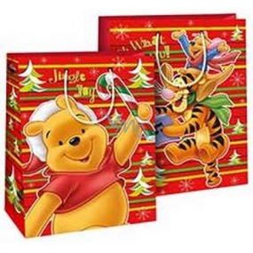 Ditipo Dárková papírová taška 23 x 9,8 x 17,5 cm Disney Medvídek Pú Jingle Joy