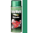 Color Works Metallic 918580 zelená metalíza akrylový lak 400 ml