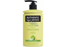 Authentic Toya Aroma Ice Lime & Lemon tekuté mýdlo dávkovač 400 ml