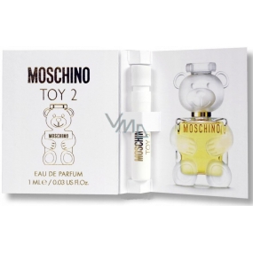 Moschino Toy 2 parfémovaná voda pro ženy 1 ml s rozprašovačem, vialka