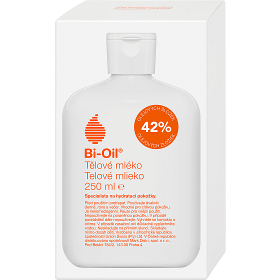 Bi-Oil Hydratační tělové mléko pro všechny typy pokožky 250 ml