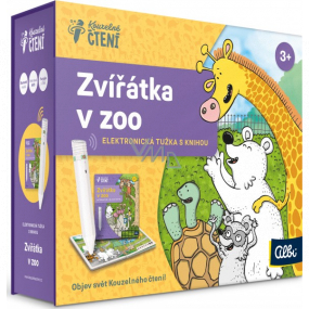 Albi Kouzelné čtení Tužka elektronická 2.0 + interaktivní mluvící kniha Zvířátka v zoo, věk 3+