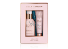 Baylis & Harding Jojoba, vanilka a mandlový olej tělový sprej 120 ml + lesk na rty 12 ml, kosmetická sada pro ženy