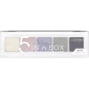 Catrice 5 In A Box paleta očních stínů 080 Diamond Lavender Look 4 g