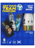Rexona Euro 2024 Advanced Protection Cobalt Dry antiperspirant sprej + Axe Dark Temptation sprchový gel + Dove Men +Care Invisible Fresh antiperspirant sprej 150ml + termoláhev dárková sada pro muže