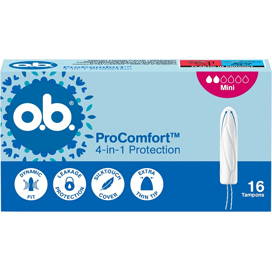 o.b. ProComfort tampony mini 16 kusů