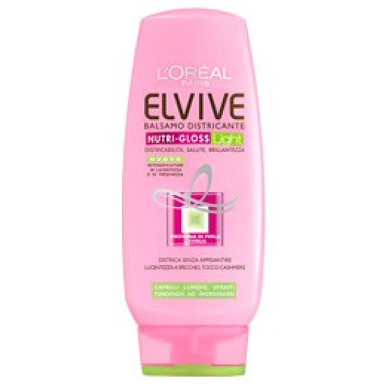 Loreal Paris Elseve Nutri Gloss Light balzám pro snadno mastící se vlasy 200 ml