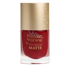 Loreal Paris Resist & Shine Titanium lak na nehty 155 9 ml