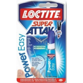 Loctite Super Attak Power Easy univerzální sekundové lepidlo 3 g