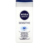 Nivea Men Sensitive sprchový gel na tělo, tvář a vlasy 250 ml