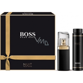 Hugo Boss Nuit pour Femme parfémovaná voda 30 ml + tělové mléko 100 ml, dárková sada