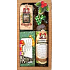 Bohemia Gifts Babiččino macerační víno (bílé) 0,75 l + koření k maceraci (jeřabina) + vánoční hořká čokoláda 100 g dárková sada