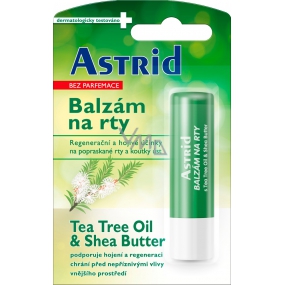 Astrid Tea Tree Oil & Shea Butter balzám na rty 4,8 g