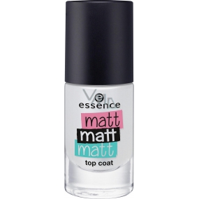 Essence Matt Matt Matt Top Coat krycí lak na nehty 37 Matt to Meet You 8 ml