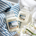 Yankee Candle Clean Cotton - Čistá bavlna vonná svíčka Classic velká sklo 623 g