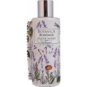 Bohemia Gifts Botanica Levandule s extraktem z bylin tělové mléko 200 ml