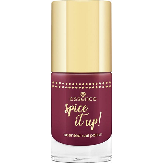 Essence Spice it up! scented lak na nehty s vůní skořice 01 Sweet Like Berries 8 ml