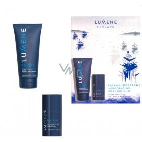 Lumene Raikas Hydrating 2v1 hydratační šampon a mycí gel pro muže 200 ml + deodorant stick pro muže 70 g, kosmetická sada