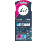 Veet Professional Obličej depilační voskové pásky pro citlivou pokožku 40 kusů