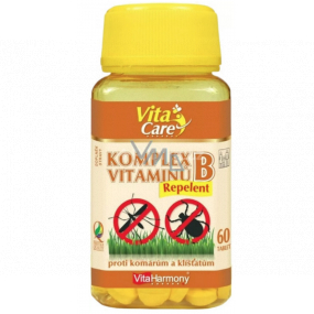 VitaHarmony Komplex vitaminů B Repelent 60 tablet