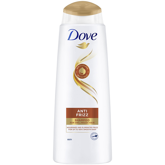 Dove Anti Frizz vyživující šampon proti krepatění vlasů 400 ml