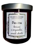 Heart & Home Sladké třešně sójová vonná svíčka se jménem Pavlína 110 g