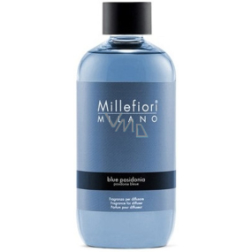 Millefiori Milano Natural Blue Posidonia - Modrá posidonie Náplň difuzéru pro vonná stébla 250 ml