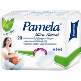 Pamela Ultra Normal Cotton Like intimní vložky 20 kusů