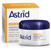 Astrid Nutri Skin krém Mandlový výživný denní a noční krém 50 ml