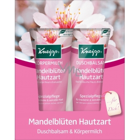 Kneipp Mandlové květy sprchový gel 200 ml + tělové mléko 200 ml, kosmetická sada