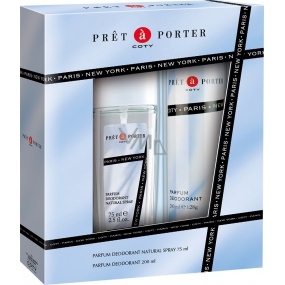 Pret a Porter Original parfémový deodorant sklo pro ženy 75 ml + deodorant sprej 200 ml, dárková sada