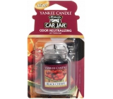 Yankee Candle Black Cherry - Zralé třešně gelová vonná visačka do auta 30 g