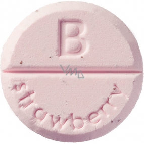 Bomb Cosmetics Jahoda - Strawberry Aromaterapie tableta do sprchy 1 kus