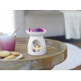 Bolsius Aromatic Creations aromalampa Basic keramická bílá 11,4 cm