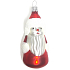 Irisa Baňky skleněné figurka Santa, sada 5 kusů