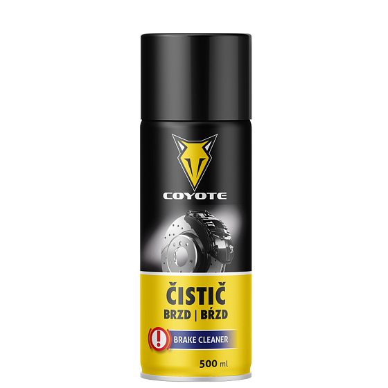 Coyote Čistič pro bubnové a kotoučové brzdy 500 ml