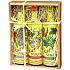 Kitl Syrob Bio Bezový květ sirup 500 ml + Zázvor sirup 500 ml + Mátový sirup pro domácí limonády 500 ml, dárkové balení