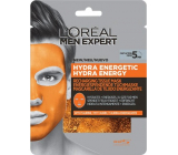 Loreal Paris Men Expert Hydra Energy hydratující a energizující pleťová maska pro muže 30 g