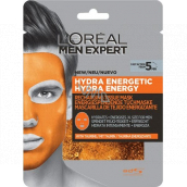 Loreal Paris Men Expert Hydra Energy hydratující a energizující pleťová maska pro muže 30 g