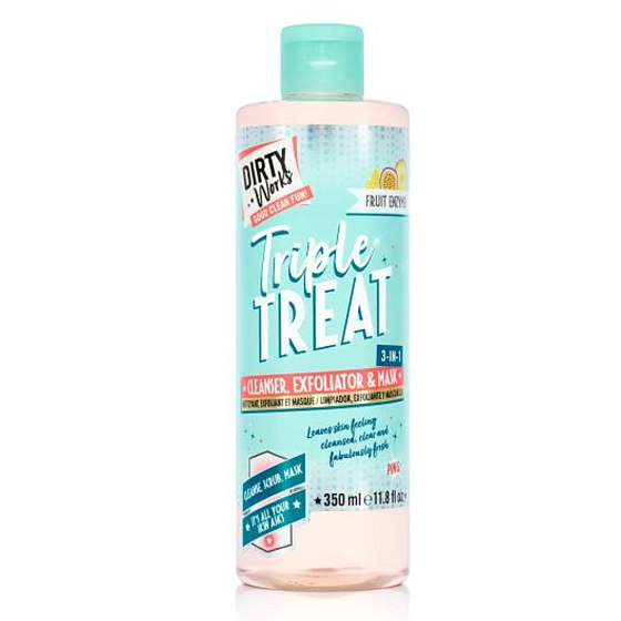 Dirty Works Triple Treat 3v1 pěnící odličovač a maska 350 ml