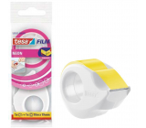 Tesa Tesafilm Lepicí popisovatelná páska neonová růžová/žlutá 10 m x 19 mm 1 role s mini odvíječem